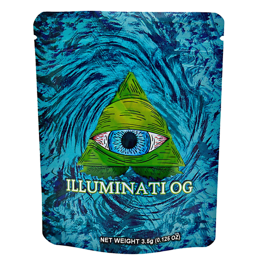 3.5g Exotic Mylar Bag - Illuminati OG (50 Count)
