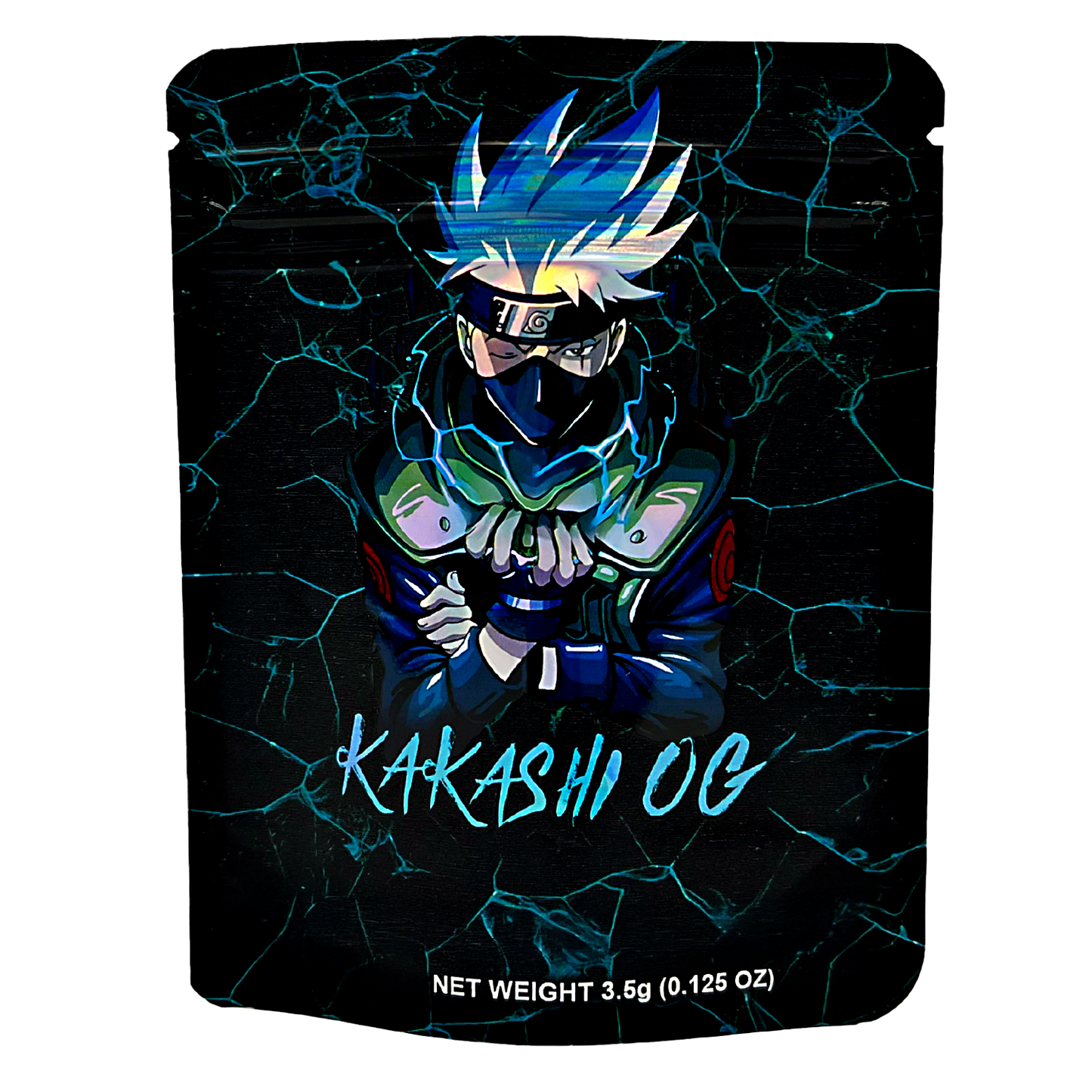 3.5g Exotic Mylar Bag - Kakashi OG (50 Count)