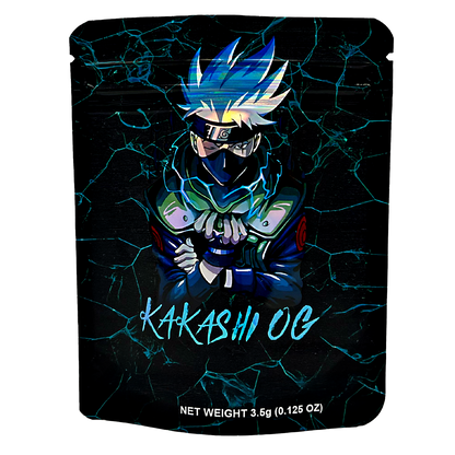 3.5g Exotic Mylar Bag - Kakashi OG (50 Count)