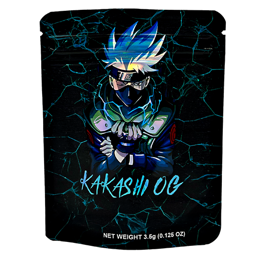 3.5g Exotic Mylar Bag - Kakashi OG (50 Count)