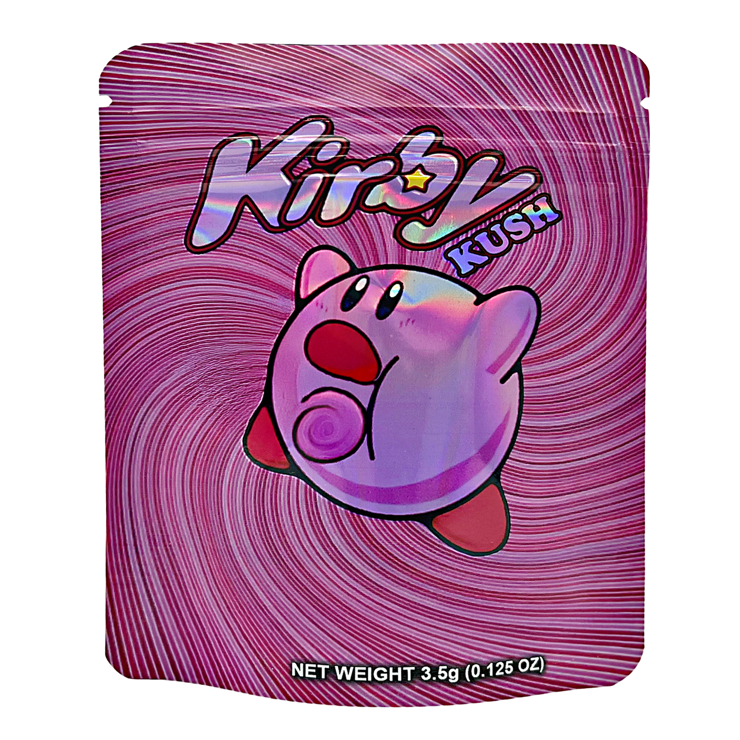 3.5g Exotic Mylar Bag - Kirby Kush (50 Count)