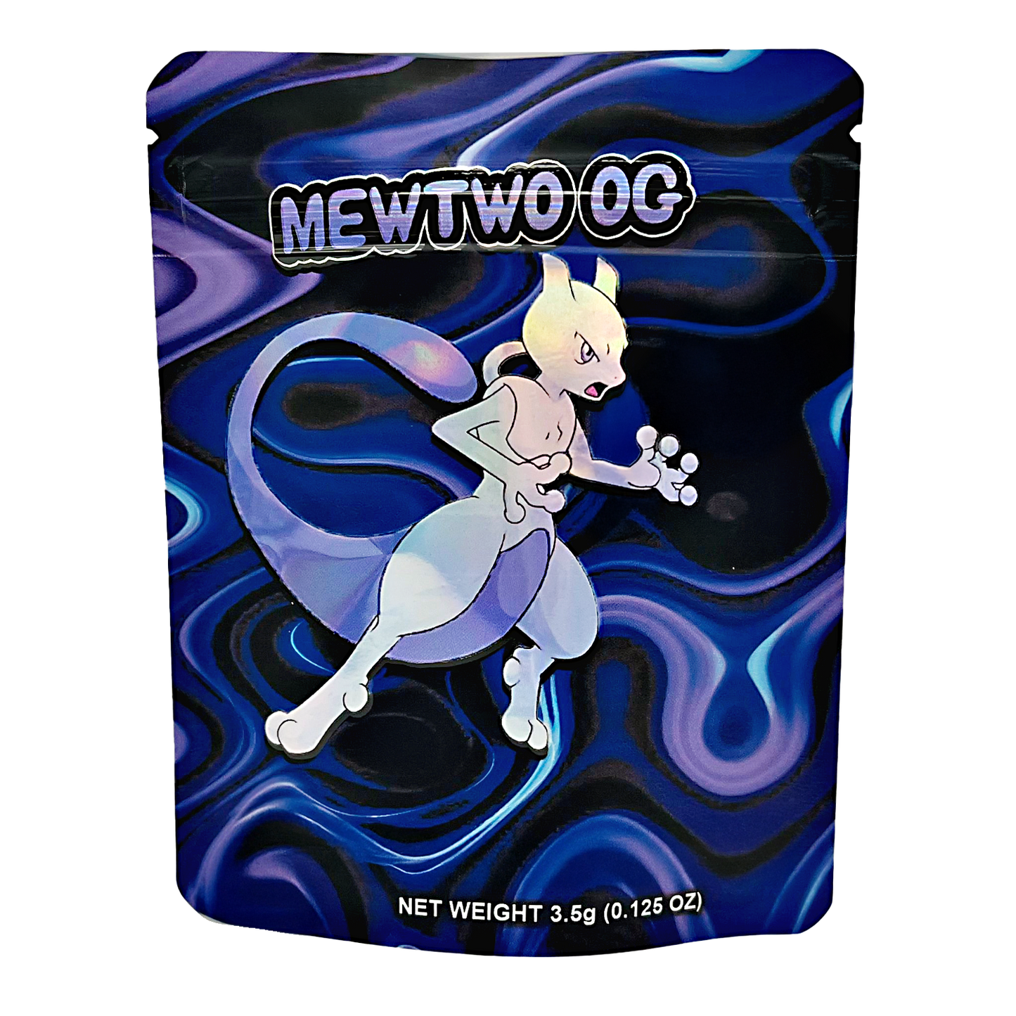 3.5g Exotic Mylar Bag - Mewtwo OG (50 Count)