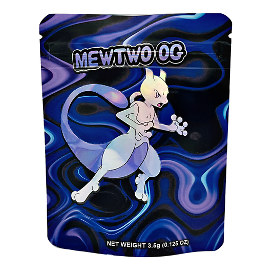 3.5g Exotic Mylar Bag - Mewtwo OG (50 Count)