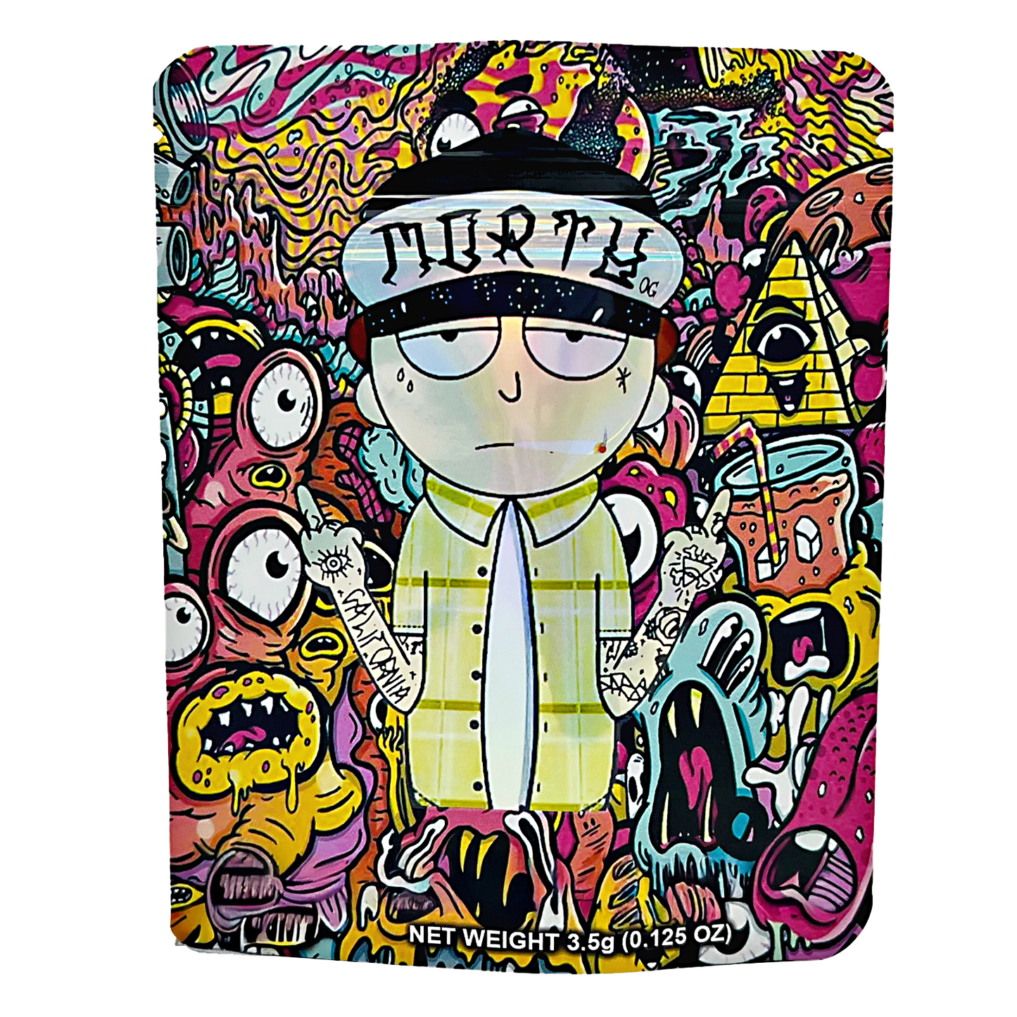 3.5g Exotic Mylar Bag - North Park (50 Count)