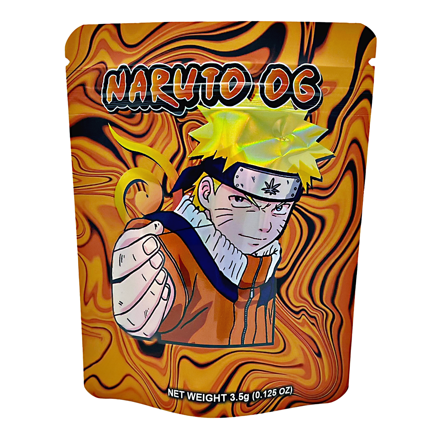 3.5g Exotic Mylar Bag - Naruto OG (50 Count)