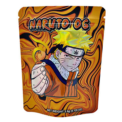 3.5g Exotic Mylar Bag - Naruto OG (50 Count)