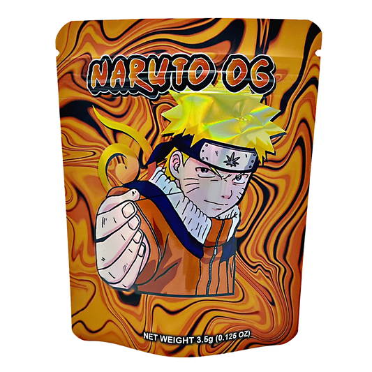 3.5g Exotic Mylar Bag - Naruto OG (50 Count)