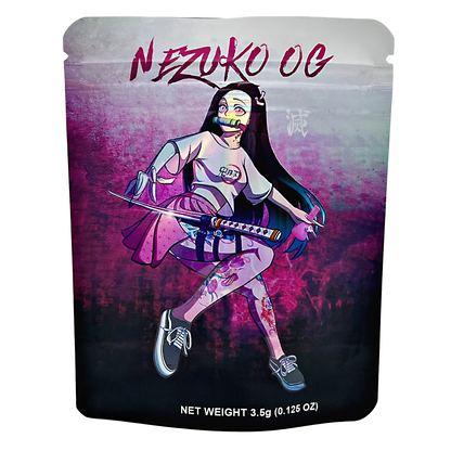 3.5g Exotic Mylar Bag - Nezuko OG (50 Count)