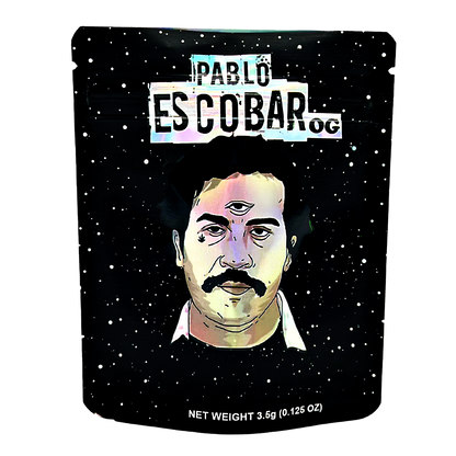 3.5g Exotic Mylar Bag - Pablo Escobar OG (50 Count)