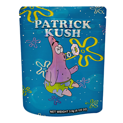 3.5g Exotic Mylar Bag - Patrick Kush (50 Count)