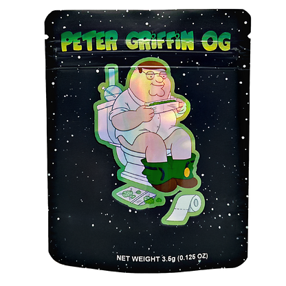 3.5g Exotic Mylar Bag - Peter Griffin OG (50 Count)