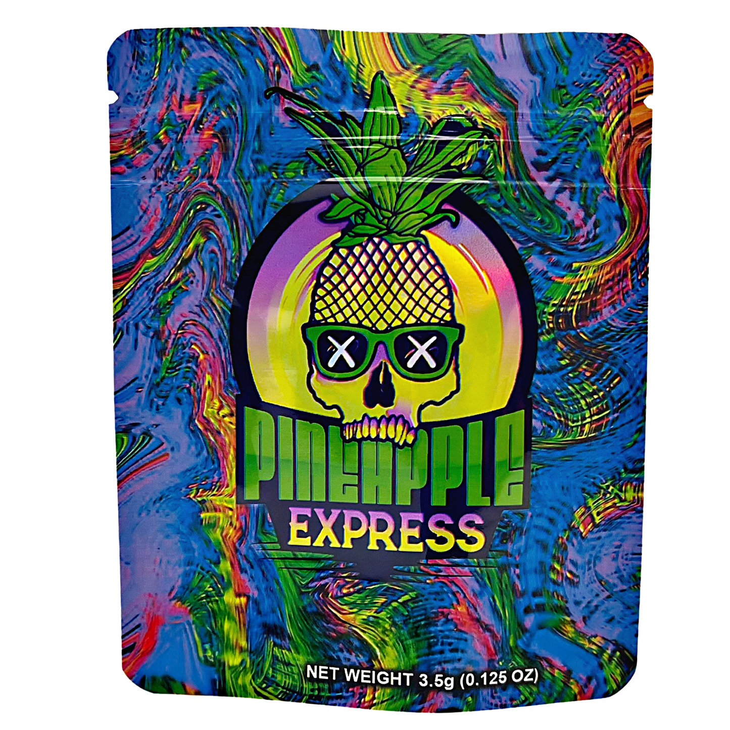 3.5g Exotic Mylar Bag - Pineapple Express (50 Count)