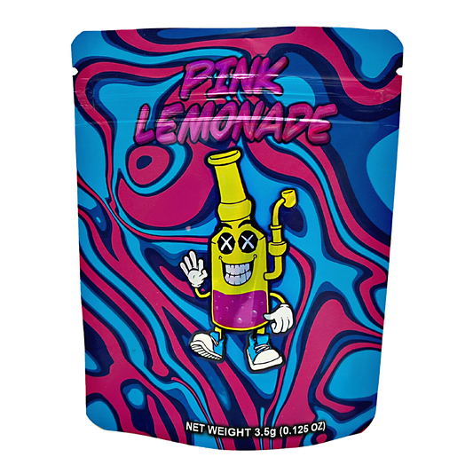 3.5g Exotic Mylar Bag - Pink Lemonade (50 Count)