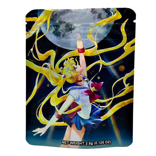 3.5g Exotic Mylar Bag - Anime Cheerleader (50 Count)