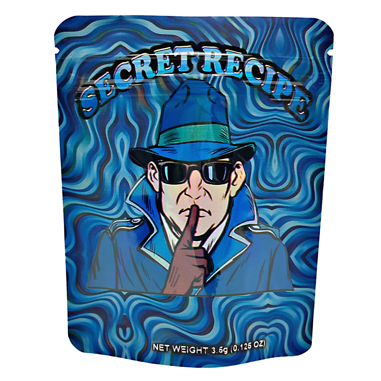 3.5g Exotic Mylar Bag - Secret Recipe (50 Count)