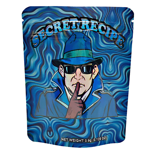 3.5g Exotic Mylar Bag - Secret Recipe (50 Count)