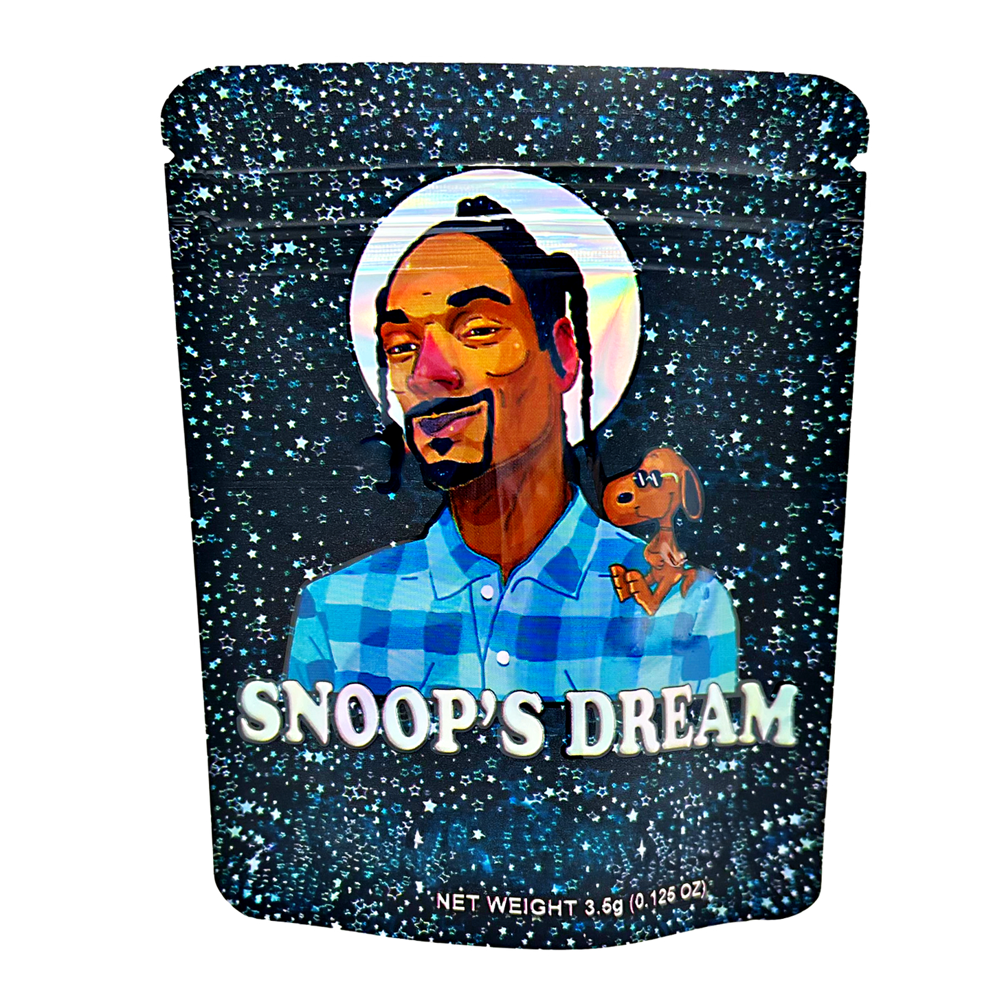3.5g Exotic Mylar Bag - Snoop's Dream (50 Count)