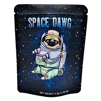 3.5g Exotic Mylar Bag - Space Dawg (50 Count)