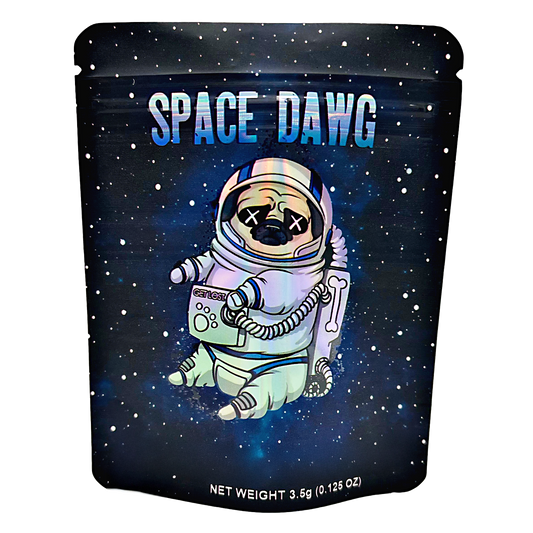 3.5g Exotic Mylar Bag - Space Dawg (50 Count)