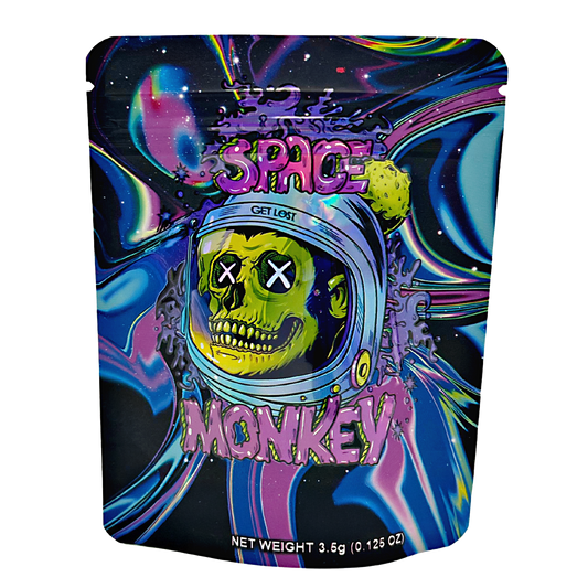 3.5g Exotic Mylar Bag - Space Monkey (50 Count)