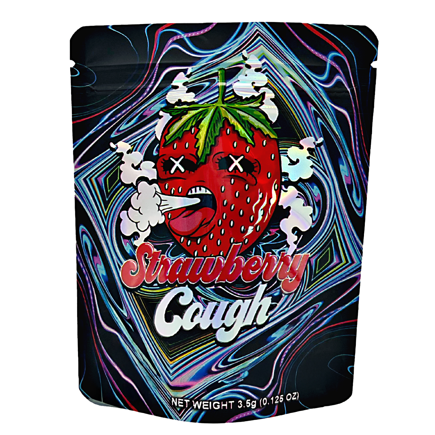 3.5g Exotic Mylar Bag - Strawberry Cough (50 Count)