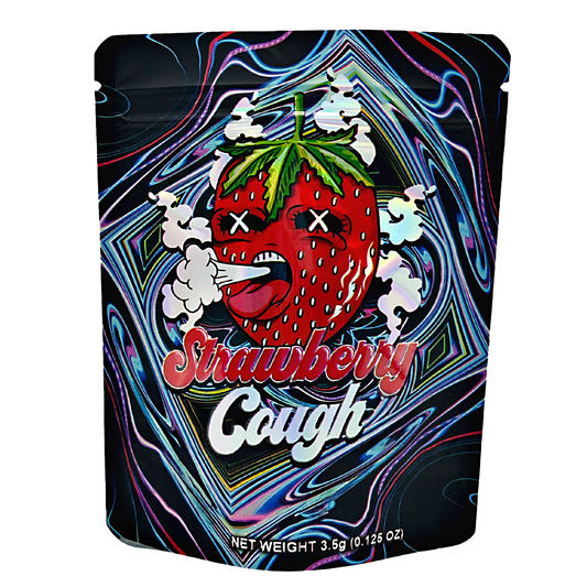 3.5g Exotic Mylar Bag - Strawberry Cough (50 Count)