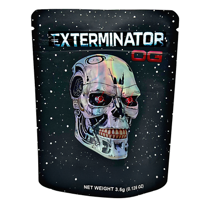 3.5g Exotic Mylar Bag - Exterminator OG (50 Count)