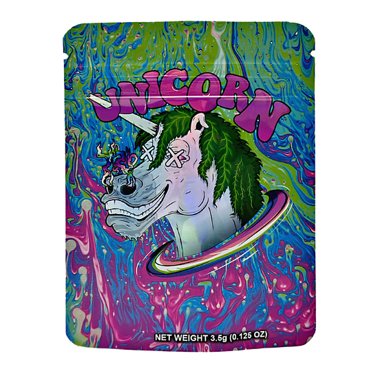 3.5g Exotic Mylar Bag - Unicorn High (50 Count)