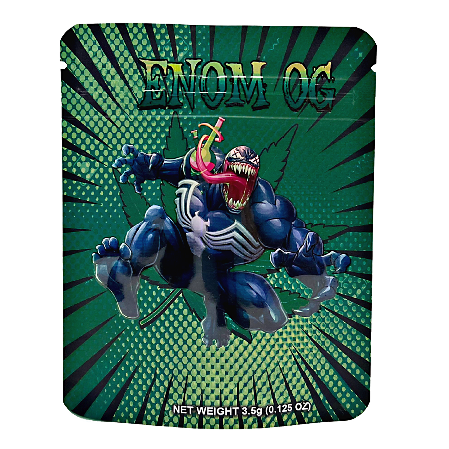 3.5g Exotic Mylar Bag - Venom OG (50 Count)