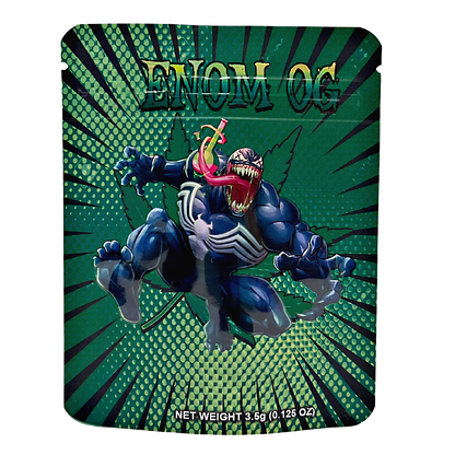3.5g Exotic Mylar Bag - Venom OG (50 Count)