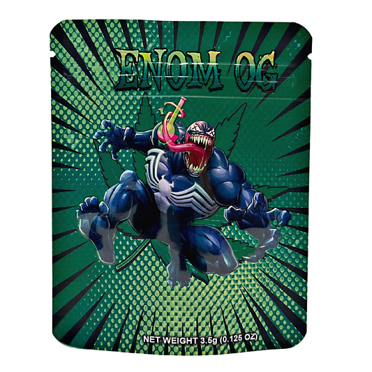 3.5g Exotic Mylar Bag - Venom OG (50 Count)