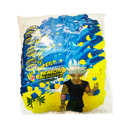 50 Pack – 3.5g Special Die Cut Shaped Mylar Bag - Kandy Depo Lemon Shockz