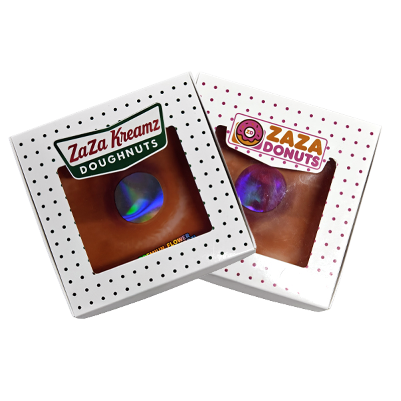 12 Pack - Donut-Themed Gift Box Set – Za Za Donuts - Glazed