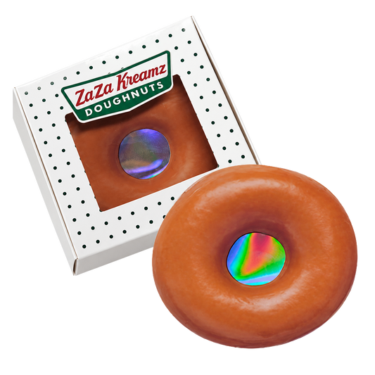 12 Pack - Donut-Themed Gift Box Set - Za Za Kreamz - Glazed