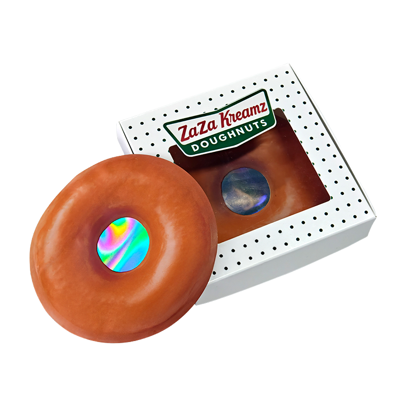 12 Pack - Donut-Themed Gift Box Set -  Za Za Kreamz - Glazed