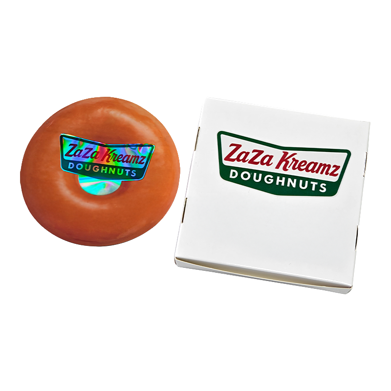 12 Pack - Donut-Themed Gift Box Set -  Za Za Kreamz - Glazed