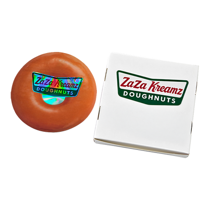 12 Pack - Donut-Themed Gift Box Set -  Za Za Kreamz - Glazed