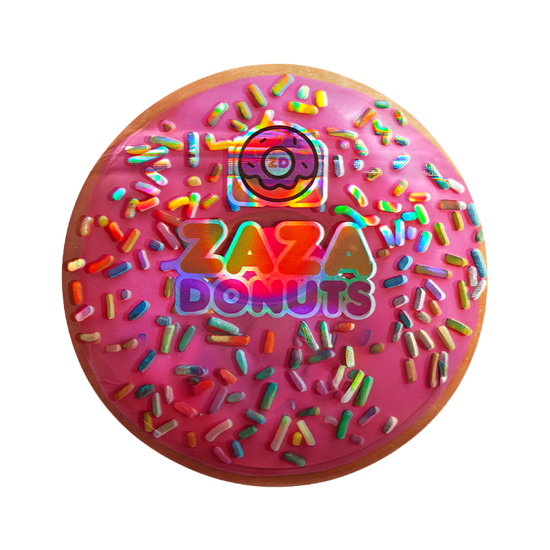 12 Pack - Donut-Themed Gift Box Set – Za Za Donuts -  Rainbow Sprinklez