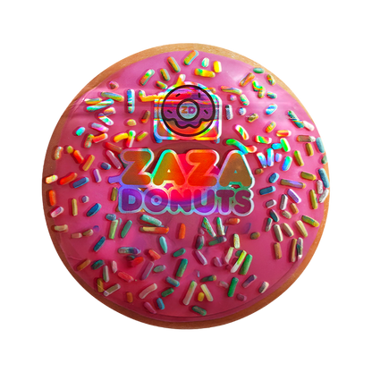 12 Pack - Donut-Themed Gift Box Set – Za Za Donuts -  Rainbow Sprinklez