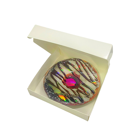 12 Pack - Donut-Themed Gift Box Set - Zaza Donuts Chocolate Drizzle