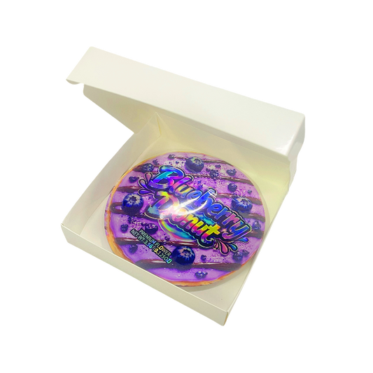 12 Pack - Donut-Themed Gift Box Set -  Zaza Donuts Blueberry Donut