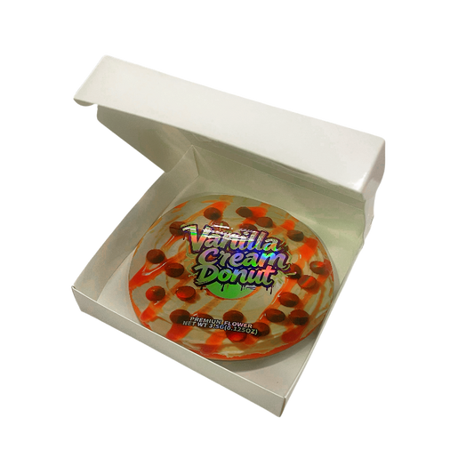 12 Pack - Donut-Themed Gift Box Set -  Zaza KreamZ Donuts Vanilla Kream