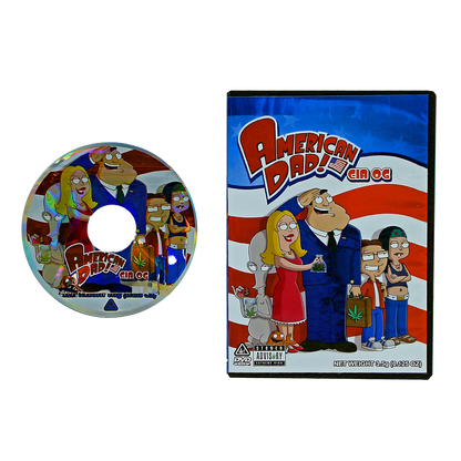 5 Count DVD Case & Mylar Bag - Design 001 - 3.5 Capacity