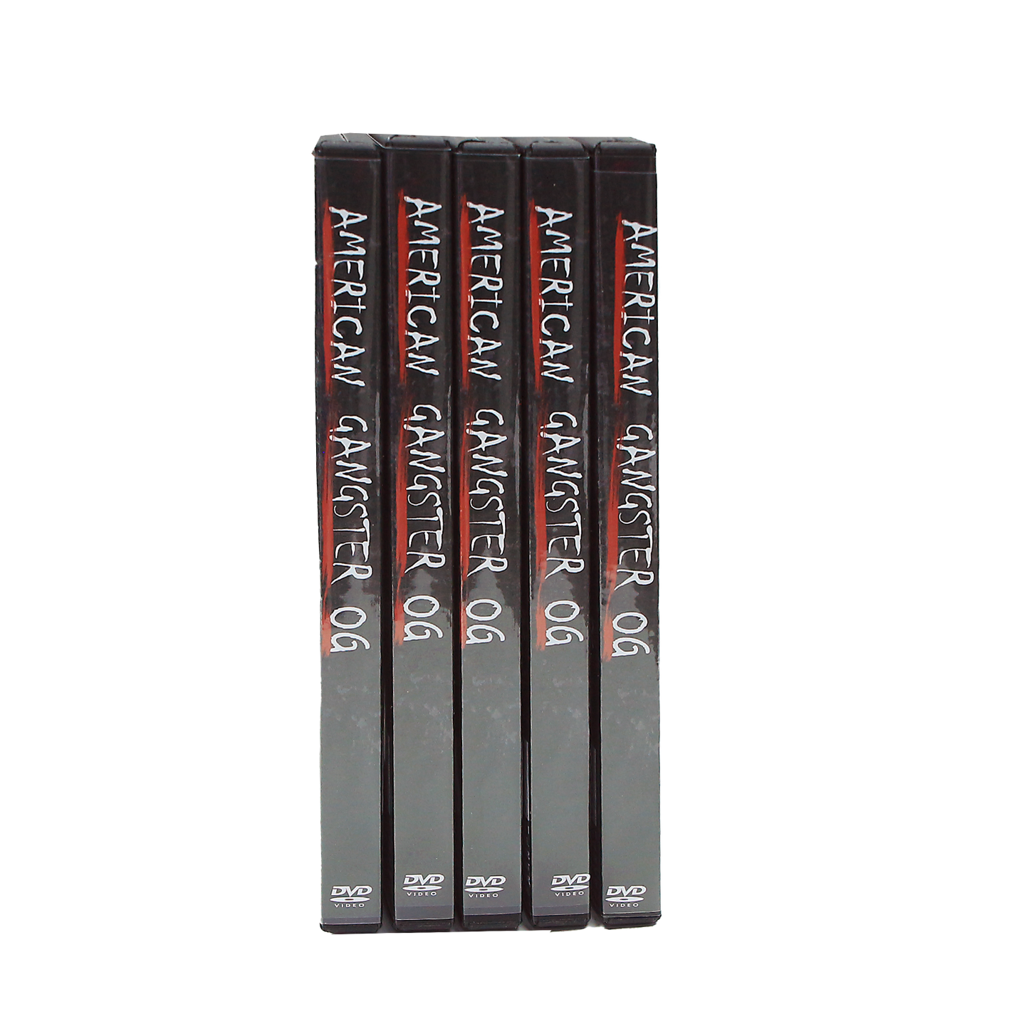 5 Count DVD Case & Mylar Bag - Design 002 - 3.5 Capacity