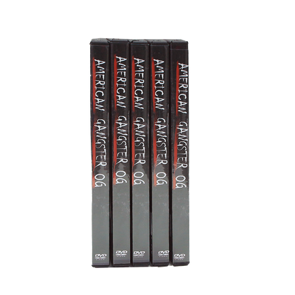 5 Count DVD Case & Mylar Bag - Design 002 - 3.5 Capacity