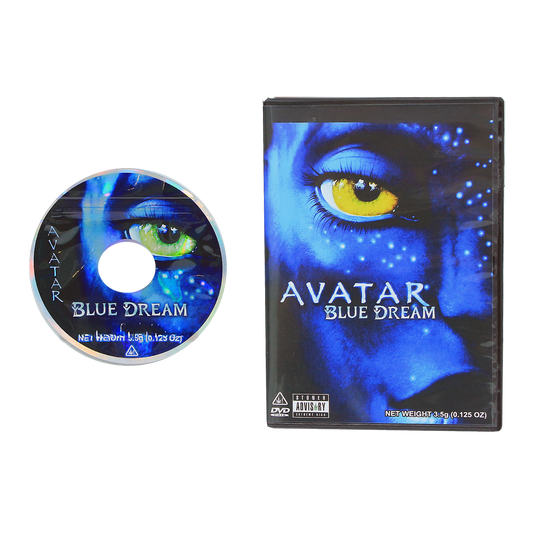 5 Count DVD Case & Mylar Bag - Design 003 - 3.5 Capacity