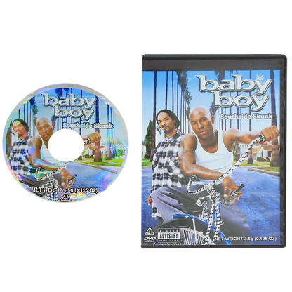 5 Count DVD Case & Mylar Bag - Design 004 - 3.5 Capacity