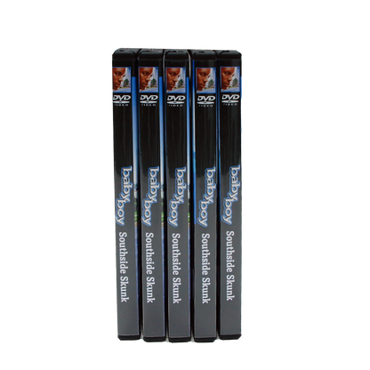 5 Count DVD Case & Mylar Bag - Design 004 - 3.5 Capacity