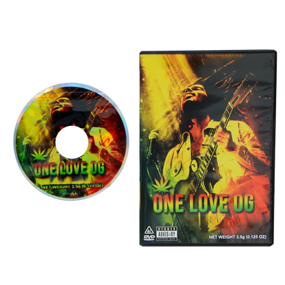 5 Count DVD Case & Mylar Bag - Design 005 - 3.5 Capacity