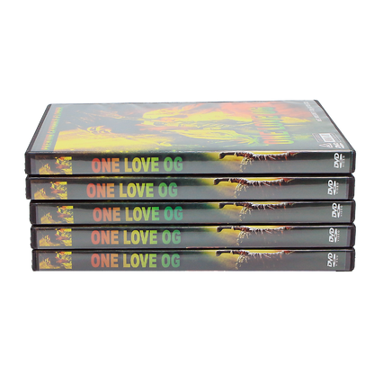 5 Count DVD Case & Mylar Bag - Design 005 - 3.5 Capacity